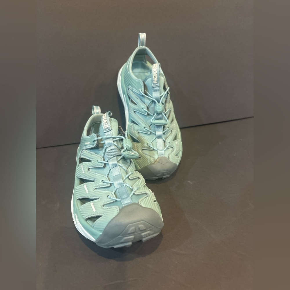 HOKA ONE ONE Hopara Water Hiking Sandals Women’s 8 Teal Seafoam NWOB